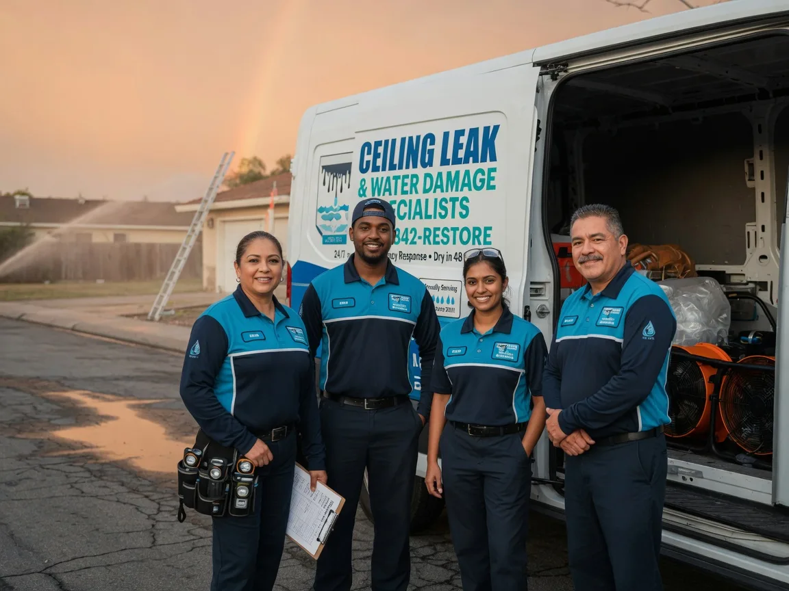 Ceiling Leak Cleanup company in Clayton Lake, ME