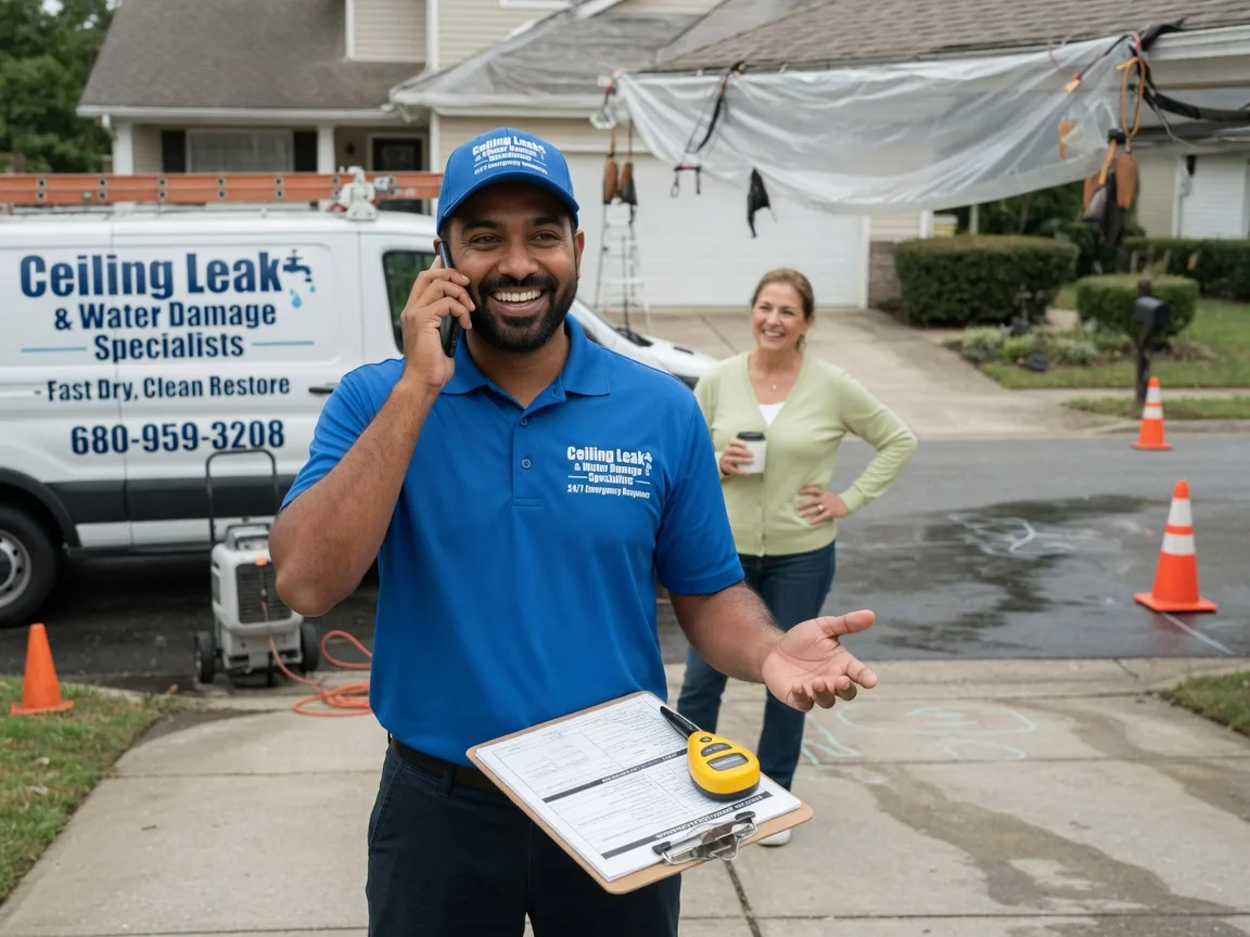 Ceiling Leak Cleanup Clayton Lake, ME FAQs